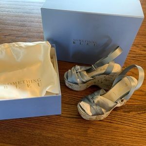 Something Bleu Serena Wedge